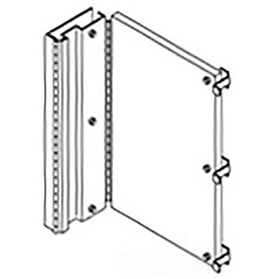nVent HOFFMAN A72SP36F4 Internal Panel, Half Panel, 30.88X31.00 White, fits 72.06X36.00, Steel