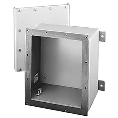 nVent HOFFMAN A8D64 Type 9 Encl. 8.00x6.00x4.00 Gray, 8.00x6.00x4.00, Steel