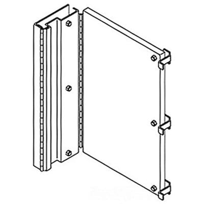 nVent HOFFMAN A90SP36F4 Internal Panel, Half Panel, 39.88X31.00 White, fits 90.06X36.06, Steel