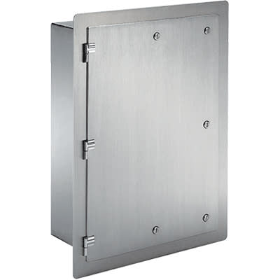 nVent HOFFMAN AFMSC20206SS Flush Mount Screw Cover , 20.00x20.00x6.00, SS Type 304