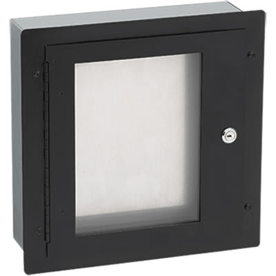 nVent HOFFMAN ALDF88W Type 1 Lock Window Dead Front Black, fits 8.00x8.00, Steel