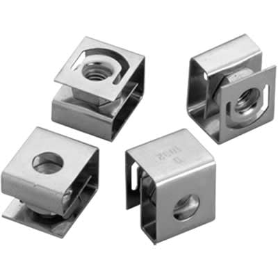 nVent HOFFMAN ANM5 (20) Clip Nuts, Rack A. M5 , M5 , Steel
