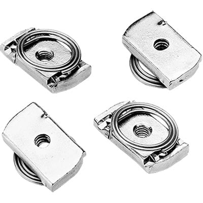 nVent HOFFMAN APS1420CN (20) Clamping Nut , 1/4--20, Steel