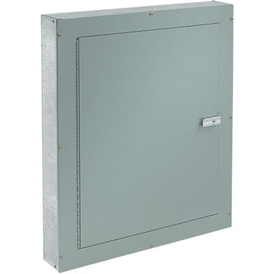 nVent HOFFMAN ATC18184F Telephone Cabinet, Flush Mount Gray, 18.00x18.00x4.00, Steel