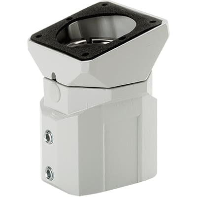 nVent HOFFMAN CCS2FC15LG Flange Coupling 15 Degree LtGray, fits 45x60mm, Aluminum