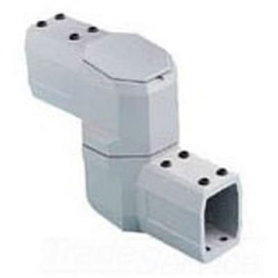 nVent HOFFMAN CCS2IJLG HMI Enclosure, Intermediate Joint, Fits 45x60mm, Light Gray, Aluminum