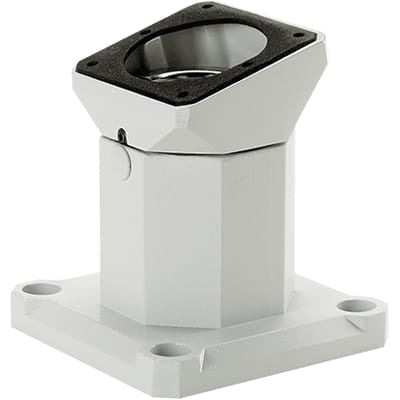 nVent HOFFMAN CCS2RBB15LG RotationalBase Bracket 15 Degr LtGray, fits 45x60mm, Aluminum