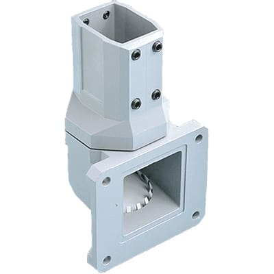 nVent HOFFMAN CCS2WJVLG Wall Joint Vertical, fits 45x60mm, Light Gray, Aluminum, Compact Series 2
