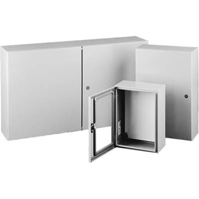 nVent HOFFMAN CFM20166 Enclosure 20.00x16.00x6.00 Gray, 20.00x16.00x6.00, Steel