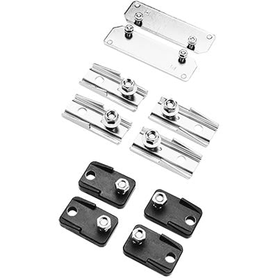 nVent HOFFMAN CMTGFT Mounting Bracket Kit, 3.06x1.34x.60, Black, Fiberglass