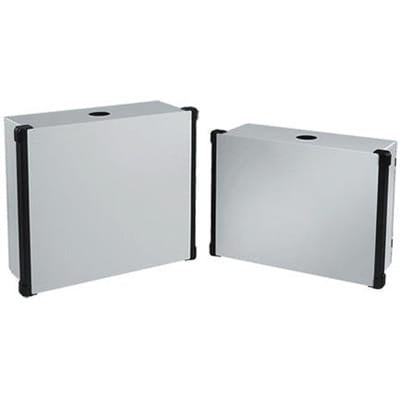 nVent HOFFMAN CP354518P Concept HMI Enclosure, Light Grey, Steel, White, 450 x 180 x 350mm