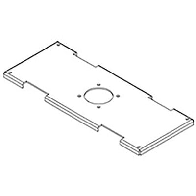 nVent HOFFMAN CSB180 Support Bracket, for Concept HMI, fits 180-mm deep, Light Gray, Mild Steel