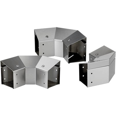 nVent HOFFMAN CTS46EFCNT90SS 90 ELB FRT CVR SLOPED NO TABS , , SS Type 304