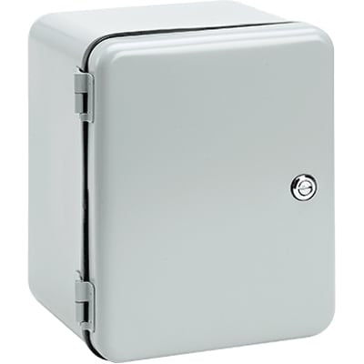 nVent HOFFMAN D664IS Enclosure 6.00x4.00x4.00 Gray, 6.00x6.00x4.00, Steel