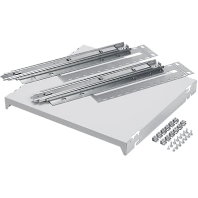 nVent HOFFMAN EPSBKT (2) Pull-Out Shelf Bracket , fits Pullout Shelf, Steel