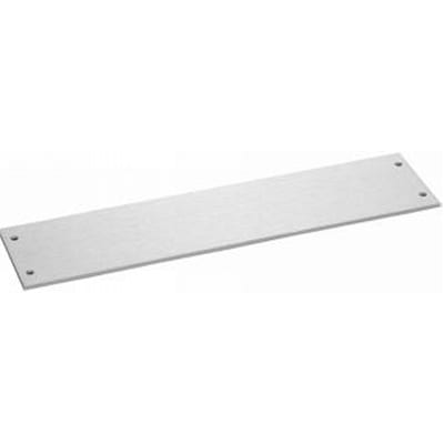 nVent HOFFMAN ERCFP3U48 Enclosure Accessories, Front Panel, Gray, Aluminum, Fits 3U x 483 mm
