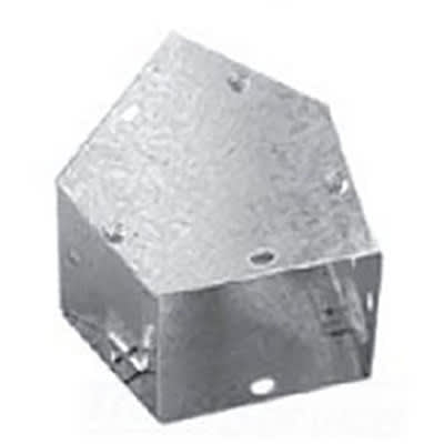 nVent HOFFMAN F101045EGV Cable Trunking Angle Steel Galvanised 45deg Elbow Fitting