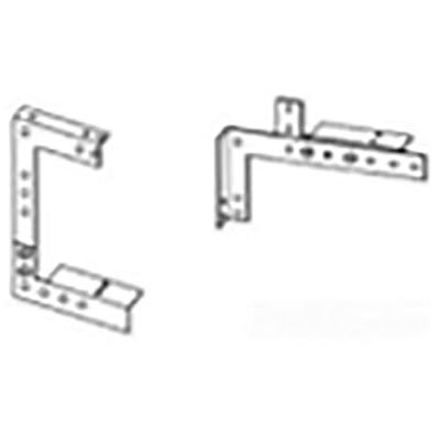 nVent HOFFMAN F1010GDB Drop & Bracket hanger Gray, fits 10.00x10.00, Steel