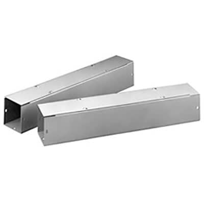 nVent HOFFMAN F66GA Telescope Fitting Gray, 6.00x6.00, Steel