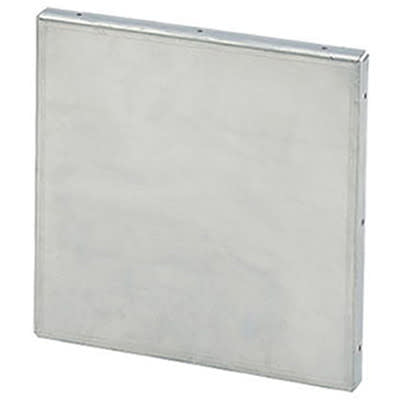 nVent HOFFMAN F66GCPNKGV Closure Plate w/o knockouts , 6.00x6.00, Steel