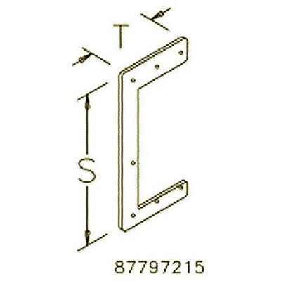 nVent HOFFMAN F66HDSS Cable Trunking Accessory Stainless Steel Mounting Kit