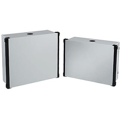 nVent HOFFMAN CP405030T Concept HMI Enclosure, Light Grey, Steel, White, 500 x 300 x 400mm