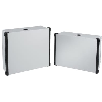 nVent HOFFMAN CP475030B Concept HMI Enclosure, 470 x 500 x 300mm, Steel, White, Light Gray