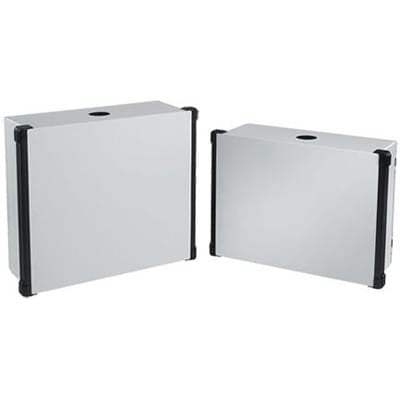 nVent HOFFMAN CP486012B Concept HMI Enclosure, 480 x 600 x 120mm, Steel, White, Light Gray