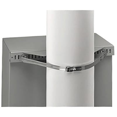 nVent HOFFMAN CPMK30 Pole Mount Kit Fits B=30.00 , fits B=30.00, Stainless Steel