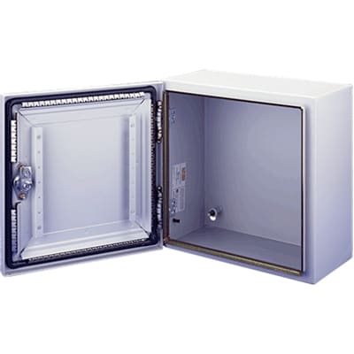 nVent HOFFMAN CSD242412LGEMC Concept EMC, 24.00x24.00x12.00 Light Gray, 24.00x24.00x12.00, Steel
