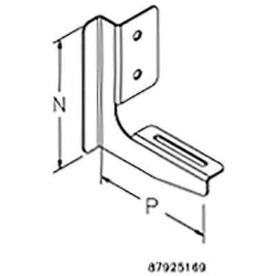 nVent HOFFMAN CT22LB 2x2 L-Bracket Pkg of 20 , 2.00x2.00, SSType 304