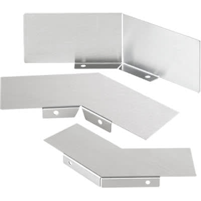 nVent HOFFMAN CT33DEFC45SS Cable Trunking Separator [Divider] Stainless Steel Divider 45deg Elbow