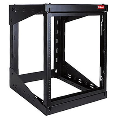 nVent HOFFMAN E19SWM20U20 Rack,Hg Wall Mt 19 20RU,20 Black, 19in, 20U, Steel