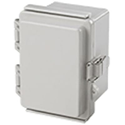 nVent HOFFMAN E353515PPG PC SOLID COVER 350X350X150MM Lt Gray, 13.78x13.78x5.91, Polycarbonate