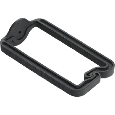 nVent HOFFMAN ECM6DR10 D-Ring 6inch plastic black , 3.00x5.33, Plastic