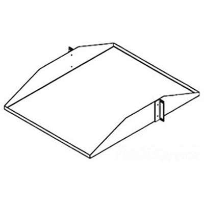 nVent HOFFMAN ECMS1922 Cent Mt. Shelf, 19 x22 3RU Black, 19.00x22.00, Steel