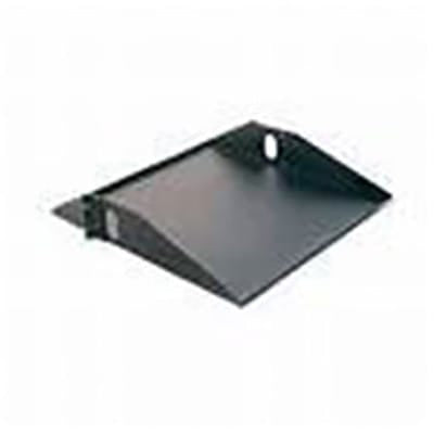 nVent HOFFMAN ECMSV1918 Cent Mt. Vent, 19 x18 2RU Black, 19.00x18.00, Steel