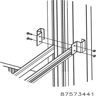 nVent HOFFMAN ENCJK Joining Kit, Network Cabinet Black, , Steel