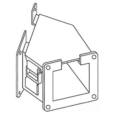 nVent HOFFMAN F126LE45A 45 Elbow, top open Gray, 12.00x6.00, Steel