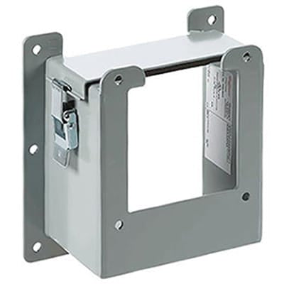 nVent HOFFMAN F126LRE66 12.00x6.00 to 6.00x6.00 Reduce Gray, 12x6 to 6x6, Steel