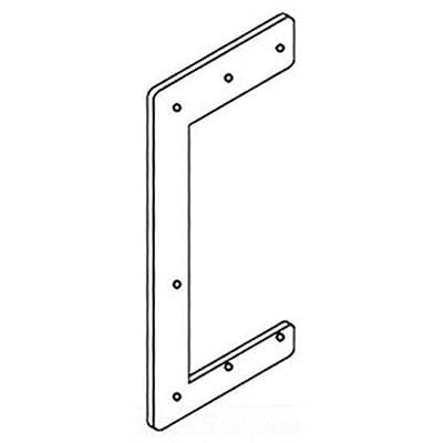 nVent HOFFMAN F22HD Drop Hanger Gray, fits 2.50x2.50, Steel