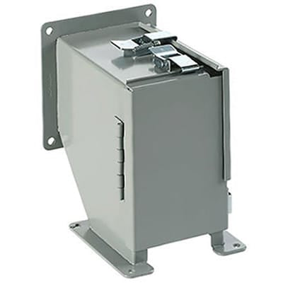 nVent HOFFMAN F22LE9KT Cable Trunking Angle Steel 90deg Elbow Fitting (Clockwise)