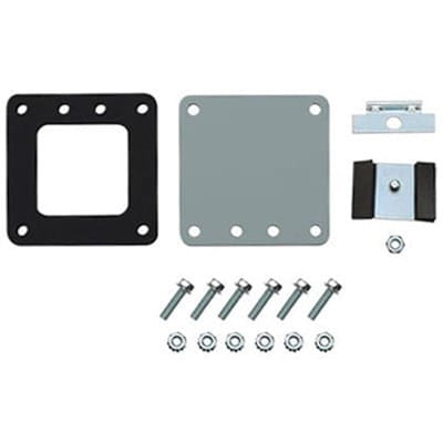 nVent HOFFMAN F22LP Closure Plate Gray, 2.50x2.50, Steel