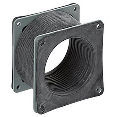 nVent HOFFMAN F22WFF Cable Trunking Coupler Rubber,Stainless Steel(Flange)Coupling Wireway