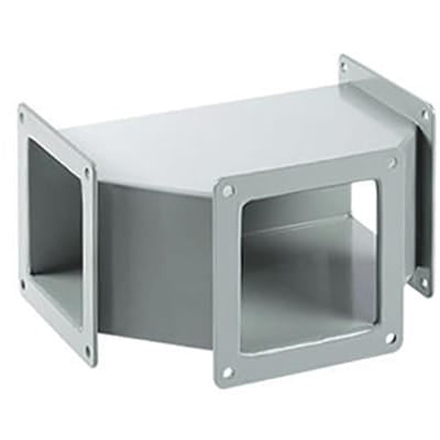 nVent HOFFMAN F22WT Cable Trunking Tee Steel Tee Fitting