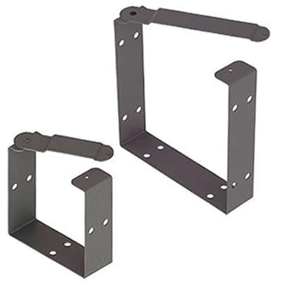 nVent HOFFMAN F33GUC WW, Type 1, U connector Univs Gray, fits 3.00x3.00, Steel