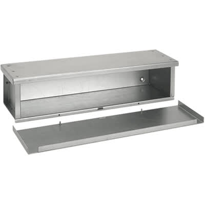 nVent HOFFMAN F4460RTGV Econo Trough Type 3R , 4.00x4.00x60.00, Steel
