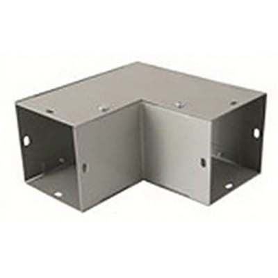 nVent HOFFMAN F4490EOUTGV Cable Trunking Angle Steel Galvanised 90deg Elbow Fitting (Outside Opening)