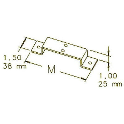 nVent HOFFMAN F44GSHGV Cable Trunking Accessory Steel Galvanised Support Hanger