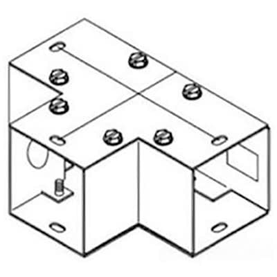 nVent HOFFMAN F44GT Cable Trunking Tee Steel 90deg Flush Tee Fitting